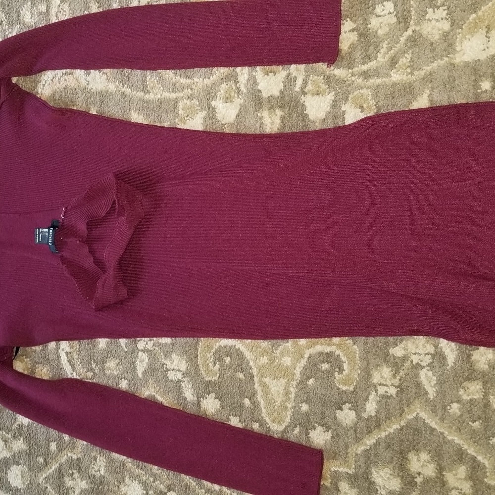 Body con dress with built in choker